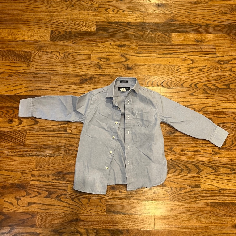 Crewcuts Light Blue Button Down Kids Shirt